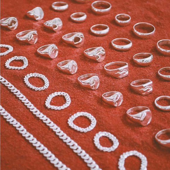 Sterling silver signet ring - Picture 2 of 6